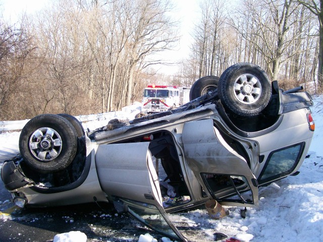 Rollover on Gorsuch Rd, 02-16-2007